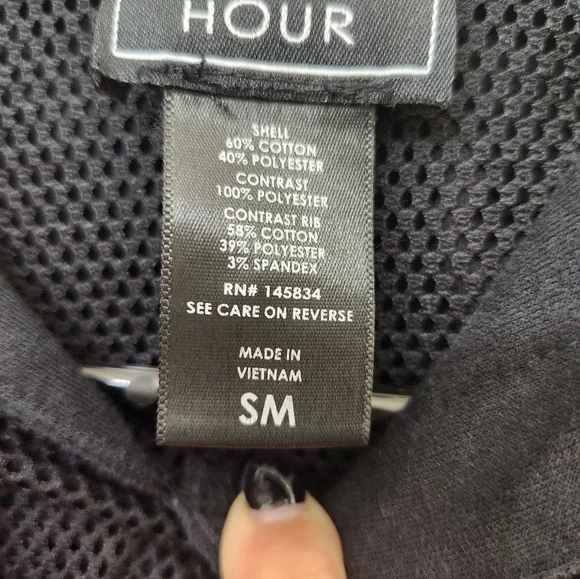 Midnight Hour long sleeve Crop top SM - Picture 6 of 6